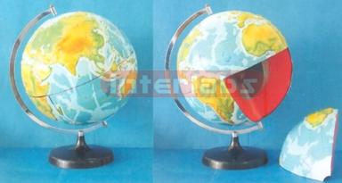 EARTH MODEL OF 32 CM LANDFORM EARTH HEART